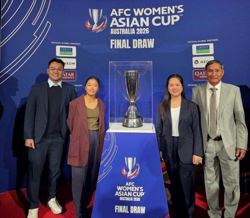 Đội tuyển nữ Việt Nam đặt mục tiêu tứ kết tại VCK bóng đá nữ châu Á 2026