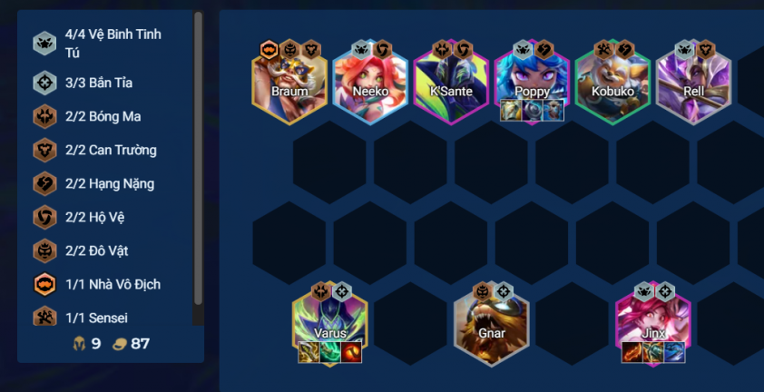 Xây dựng đội hình cuối game với Varus Vệ Binh Tinh Tú