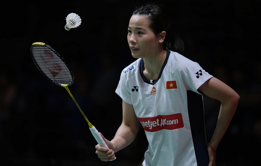 Trận đấu giữa Nguyễn Thùy Linh và Kirsty Gilmour