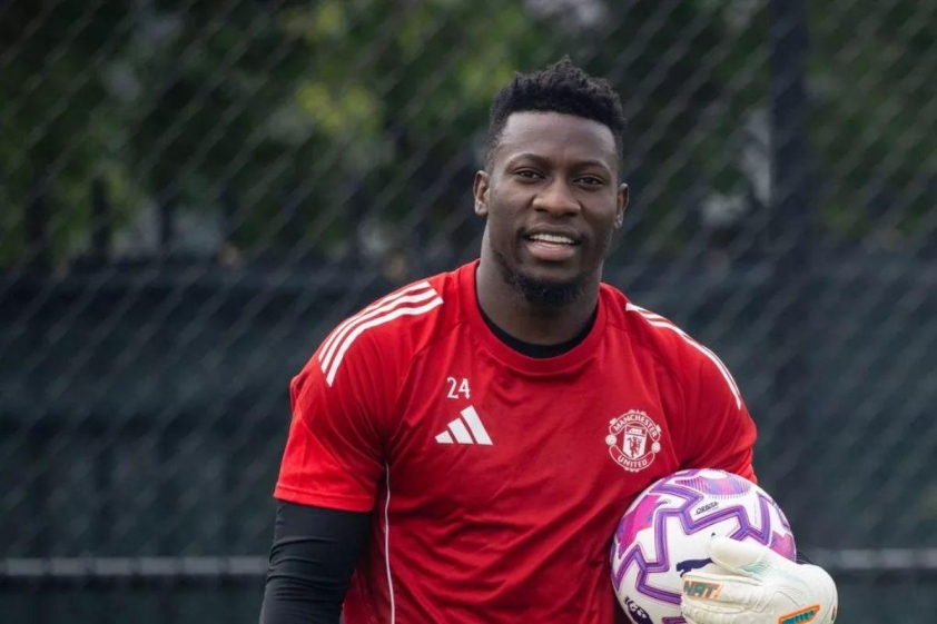 Onana đang cố gắng để kịp bình phục cho trận đấu với Arsenal