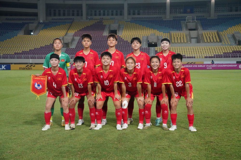 U16 nữ Việt Nam và U16 nữ Thái Lan tranh tài