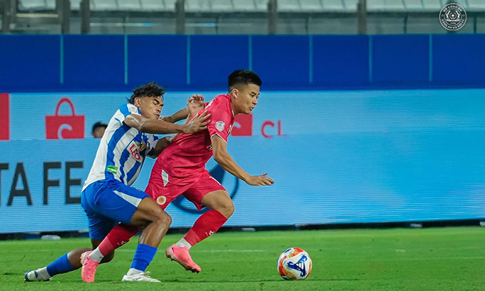 Công an Hà Nội thi đấu tại Thái Lan