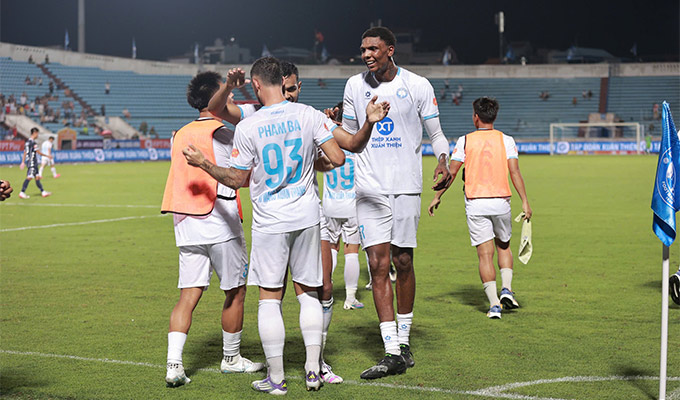 Nam Định có giá trị đội hình cao nhất trong lịch sử V.League, lọt tốp 10 AFC Champions League Two