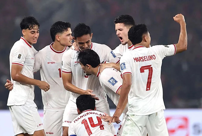 Đội tuyển Indonesia đầy quyết tâm