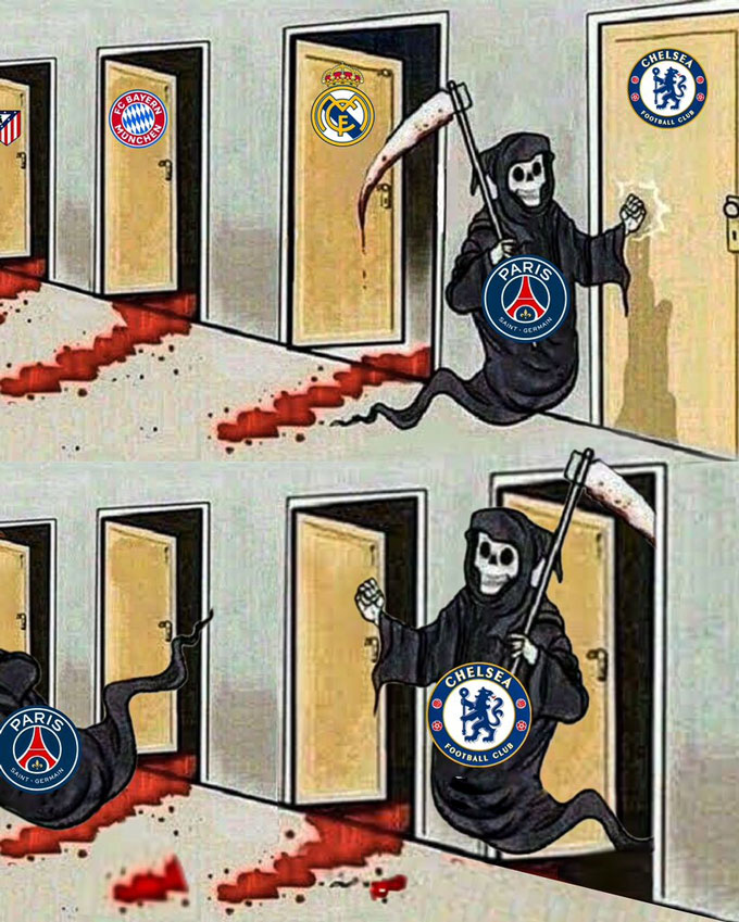 PSG thua Chelsea