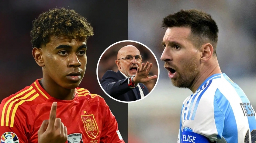 HLV Fuente kêu gọi truyền thông tôn trọng Yamal như những gì từng làm với Messi