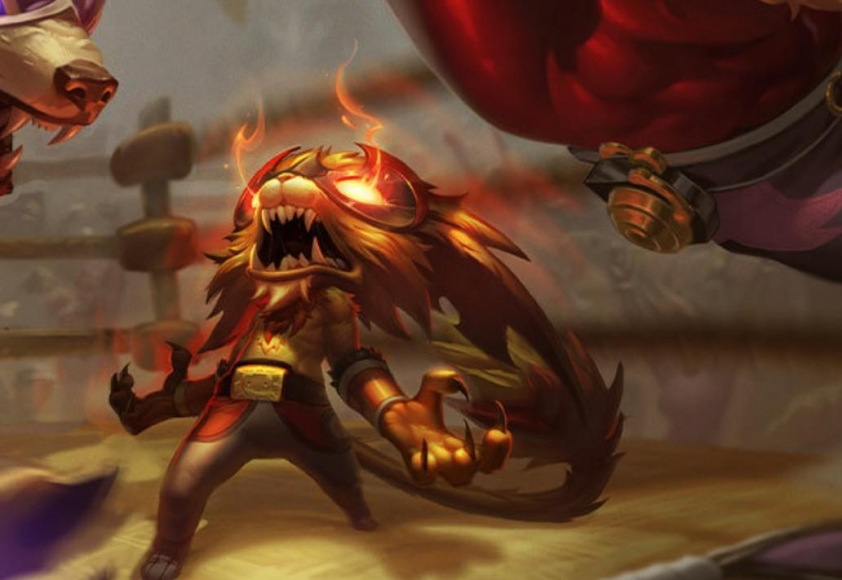 Gnar hỗ trợ và gây sát thương