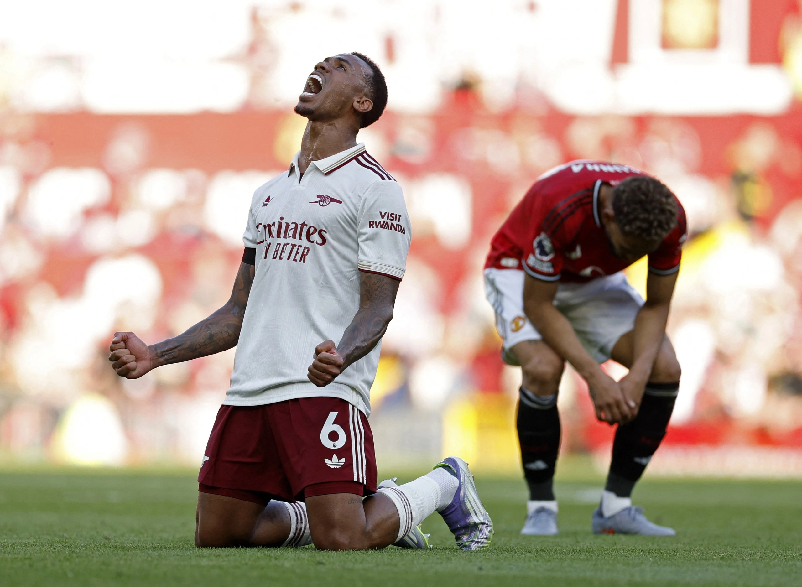 Trận cầu tâm điểm kết thúc với chiến thắng thuộc về đội khách Arsenal (Ảnh: BBC)