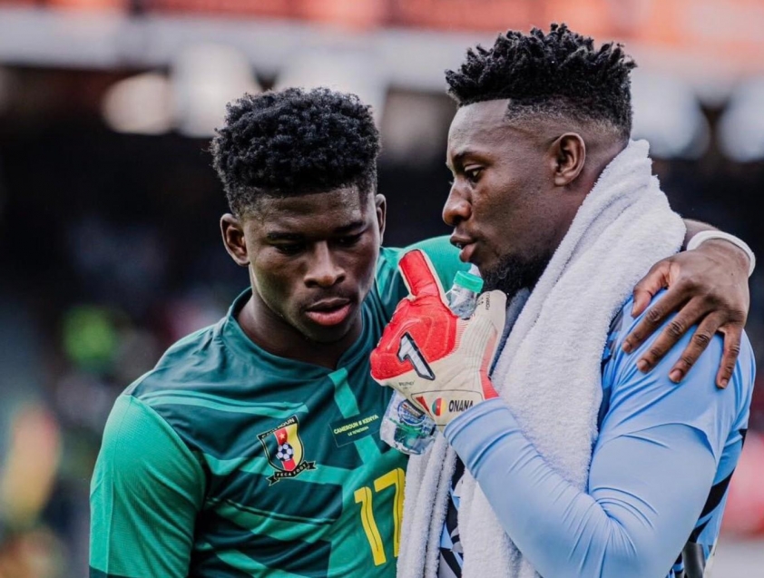Onana và Baleba cùng khoác áo ĐTQG Cameroon