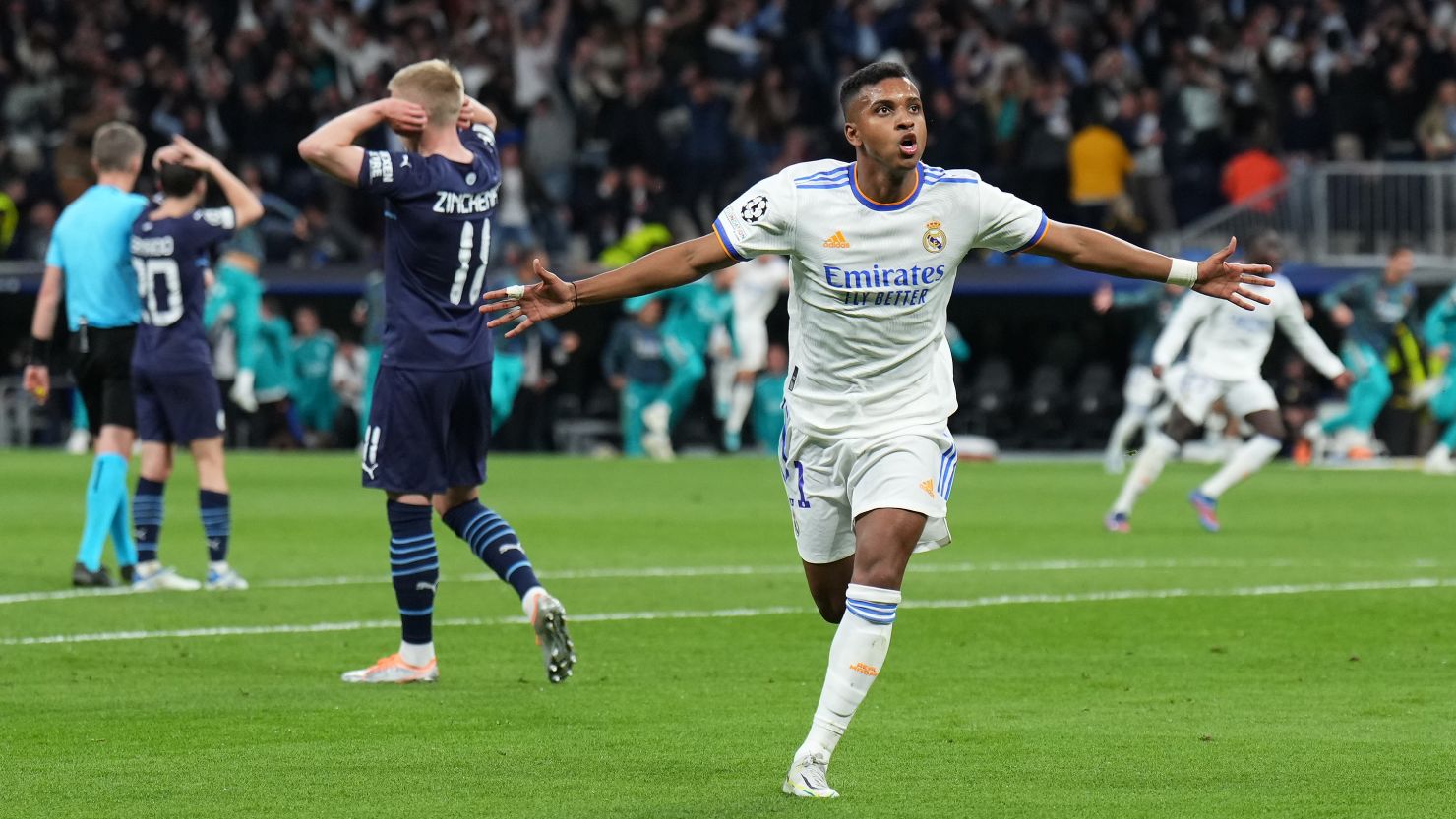 Rodrygo, Real Madrid, Man City