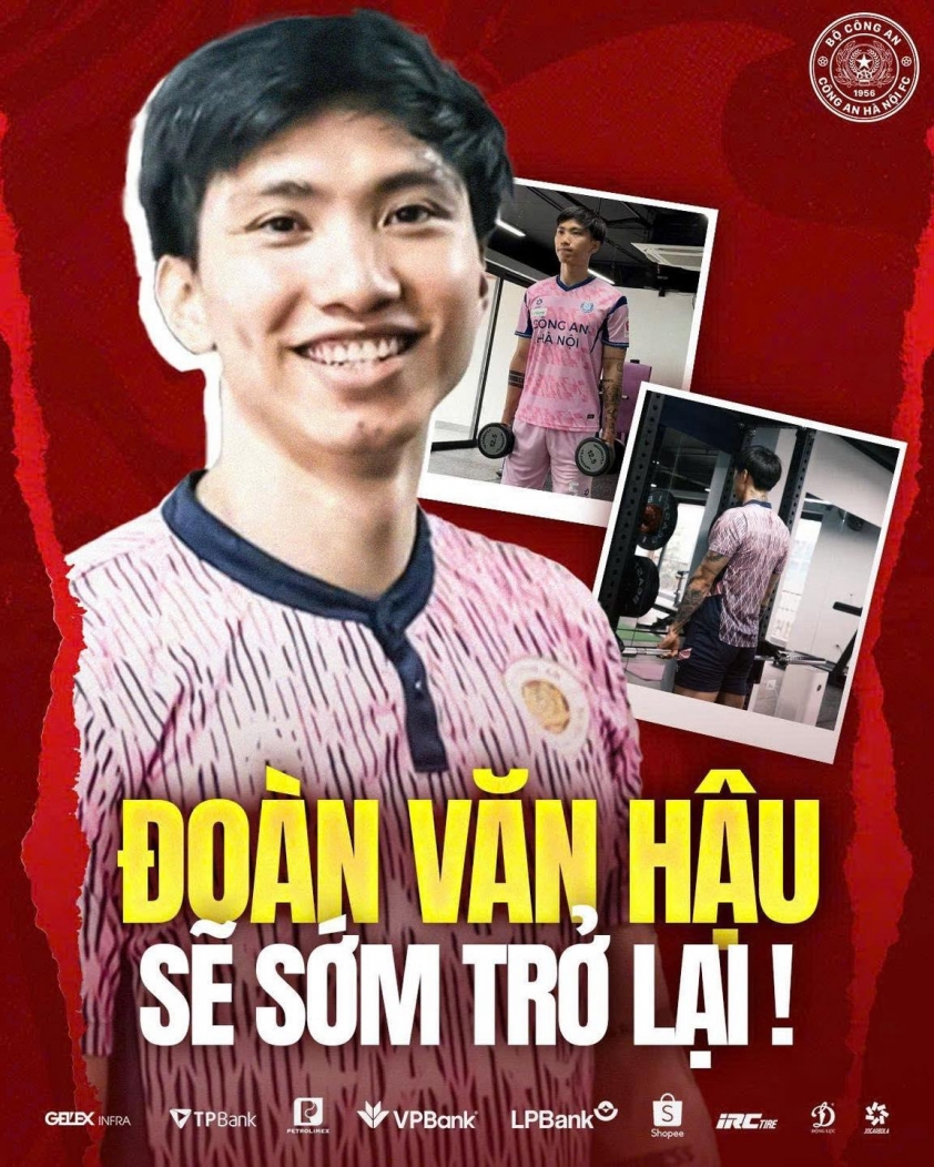 Đoàn Văn Hậu sắp trở lại sân cỏ: Niềm hy vọng cho CAHN và Đội tuyển Việt Nam