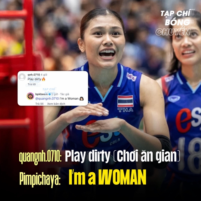 Pimpichaya Kokram: Phản ứng gây tranh cãi và hệ lụy cho trận đấu Việt Nam - Thái Lan