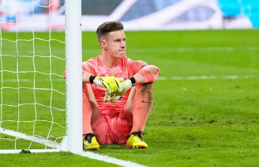 Ter Stegen và ban lãnh đạo Barca