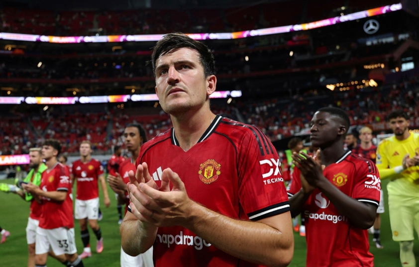 Harry Maguire trong màu áo Man Utd
