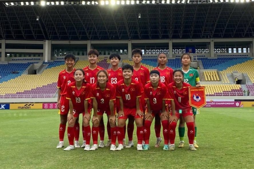 U16 nữ Việt Nam chuẩn bị sang Đức tập huấn