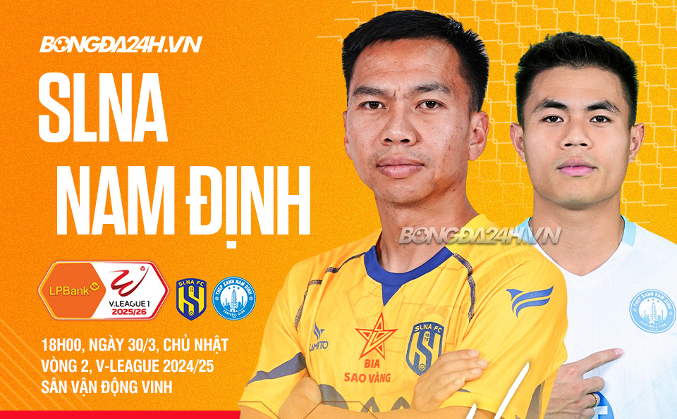 SLNA vs Nam Định