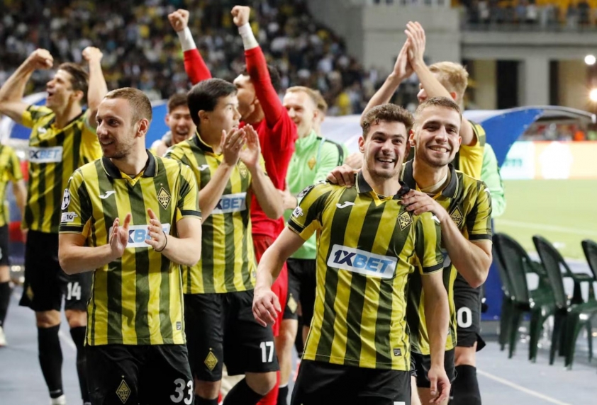 Kairat Almaty, đội bóng Kazakhstan, lần đầu tiên tham dự vòng bảng Champions League