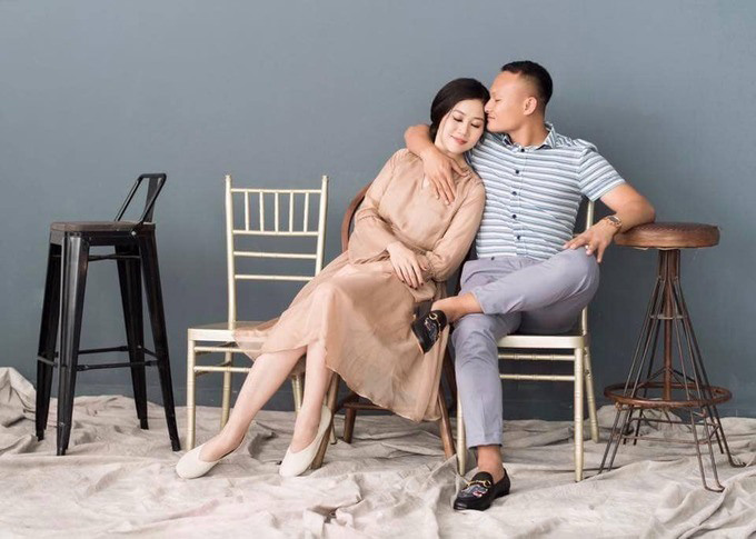 Hình ảnh Trọng Hoàng và Quỳnh Anh