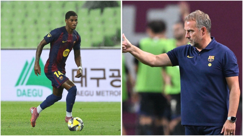 HLV Hansi Flick và Rashford