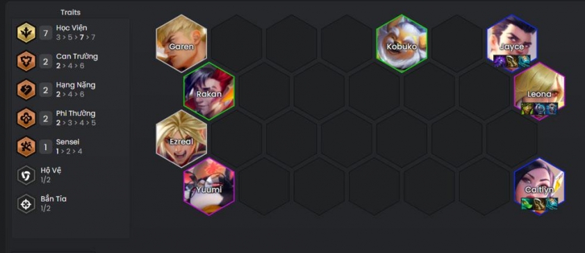 Hướng dẫn chơi đội hình Caitlyn Học Viện reroll DTCL Mùa 15 678446