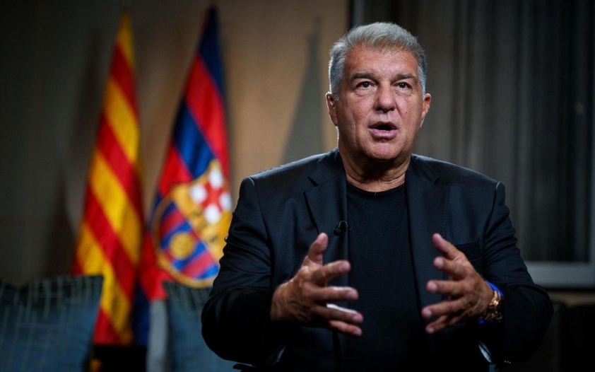 Hình ảnh Chủ tịch Joan Laporta