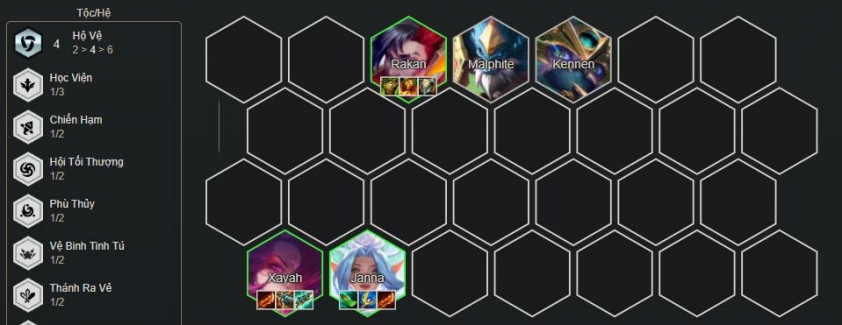 Giai đoạn đầu trận Cách chơi đầu game đội hình Xayah Fan Service