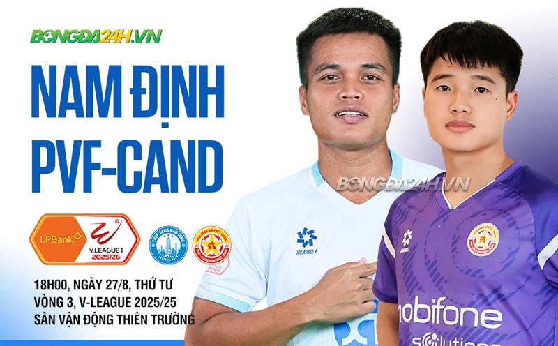 Nam Định vs PVF-CAND