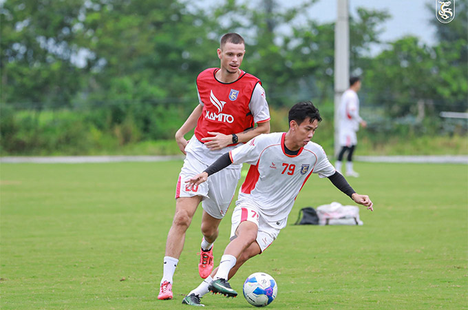 Kainã Nunes trong màu áo Bắc Ninh FC