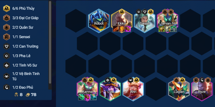 Chiến thuật giữa game Ekko Phù Thủy Isekai