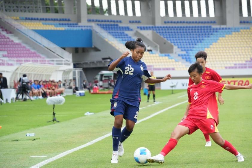 Các cầu thủ U16 nữ Việt Nam
