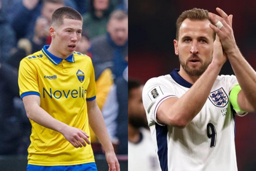 Ảnh Lee Williams và Harry Kane