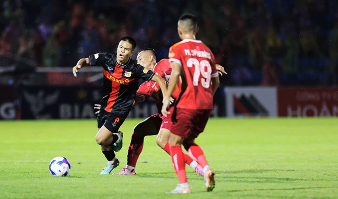 Chung Nguyen Do trong trận đấu V.League