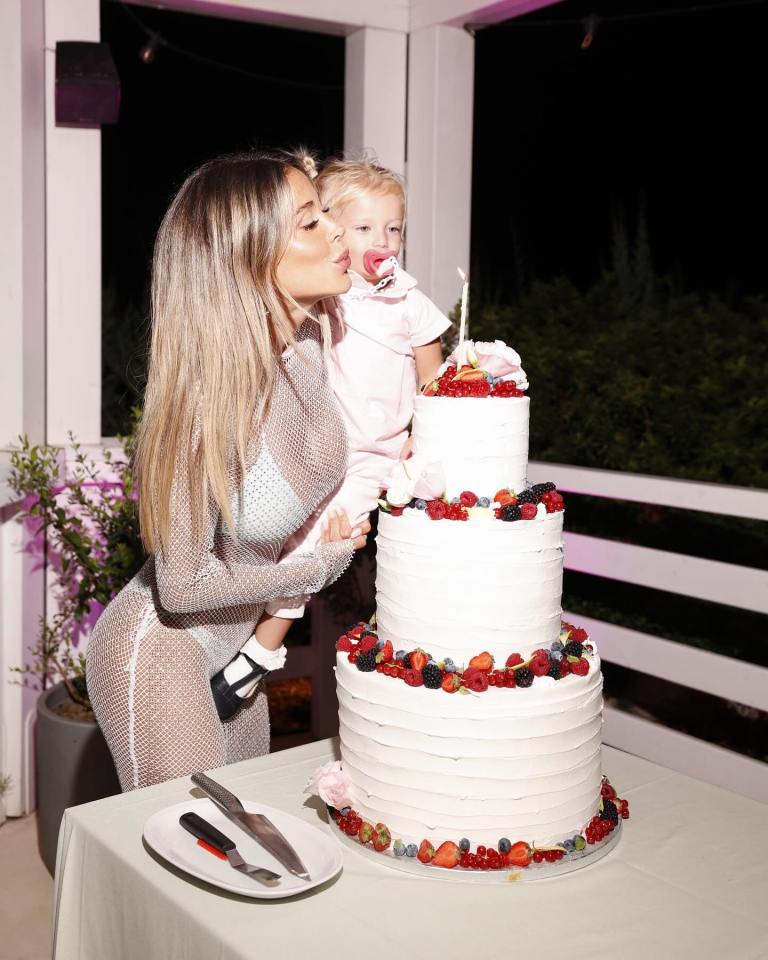 Diletta Leotta tại bữa tiệc sinh nhật