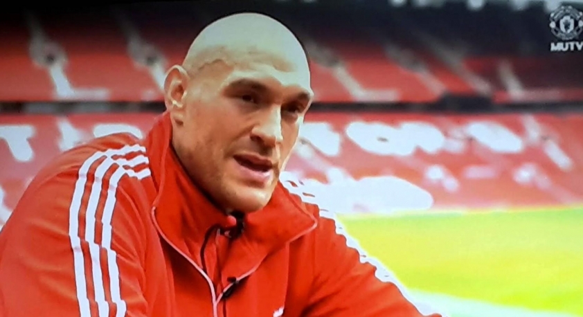 Tyson Fury, fan MU