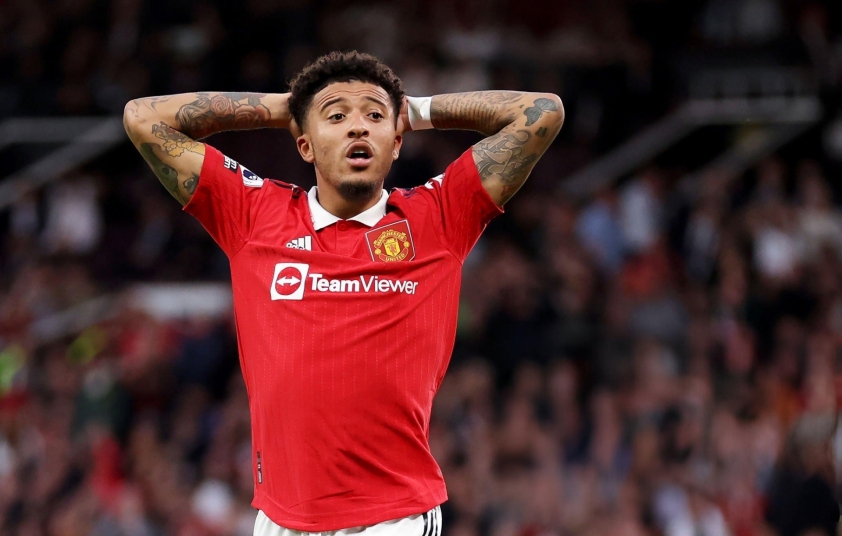 Sancho thất vọng tại Man Utd