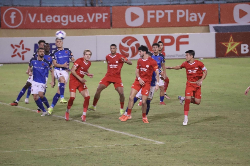 Kết quả chung cuộc Viettel vs Becamex Bình Dương