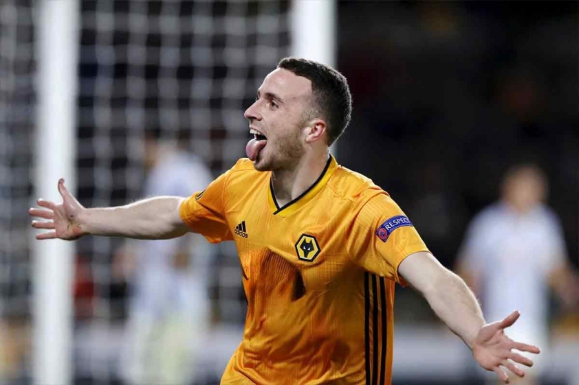Lúc sinh thời, Diogo Jota từng có khoảng thời gian tươi đẹp trong màu áo Wolves
