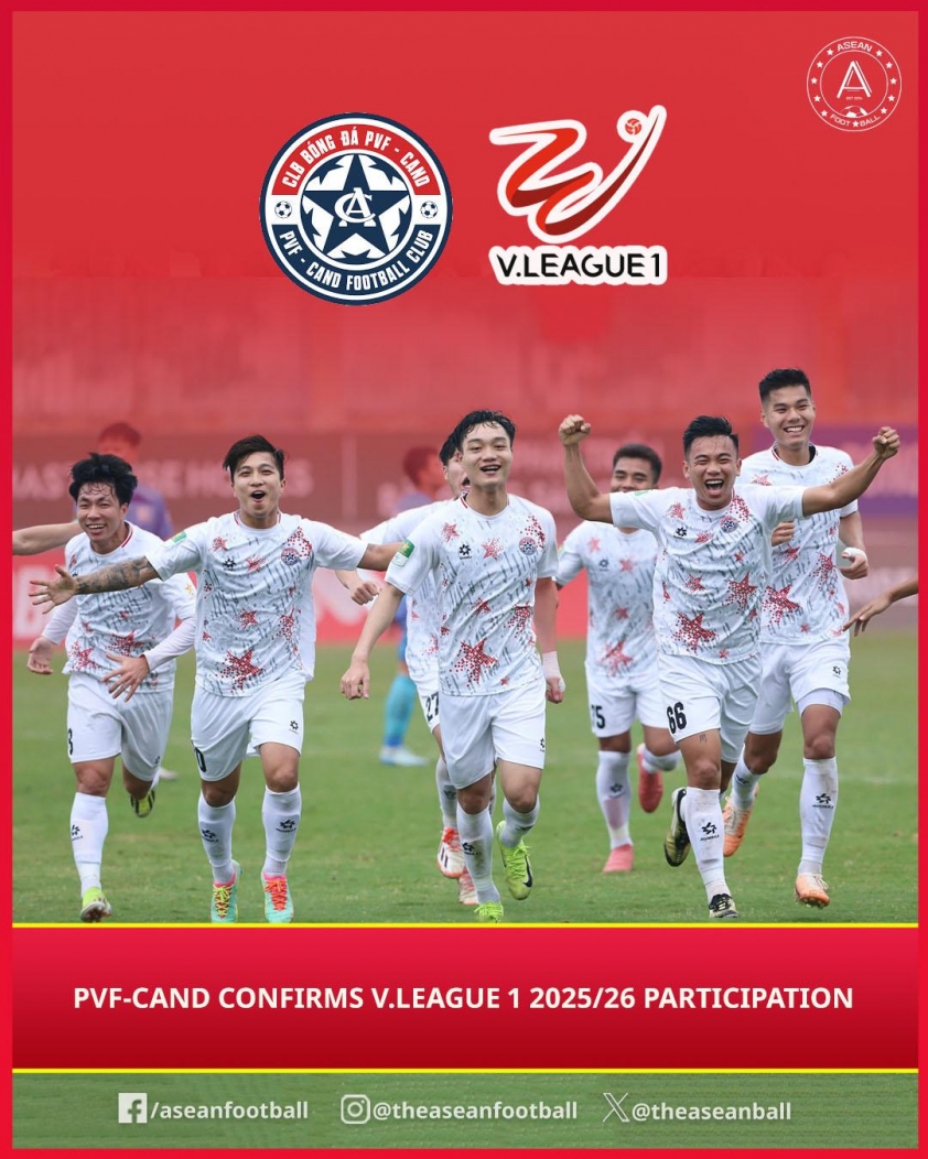 PVF CAND lên V-League