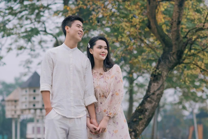 Hình ảnh Duy Mạnh và Quỳnh Anh