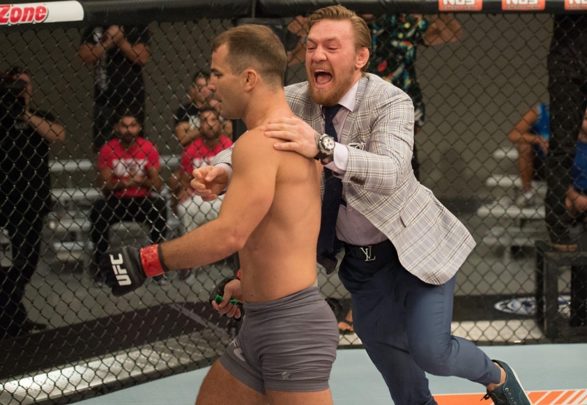Hình ảnh Artem Lobov và Conor McGregor