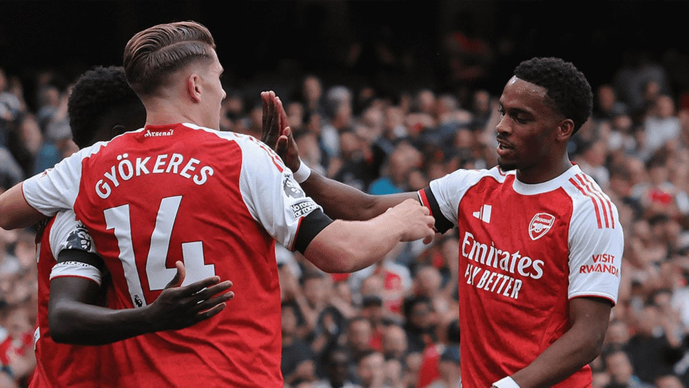 Arsenal góp mặt 2 cái tên là Gyokeres và Timber