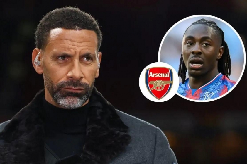 Huyền thoại MU Rio Ferdinand cảnh báo Eberechi Eze trước viễn cảnh gia nhập Arsenal