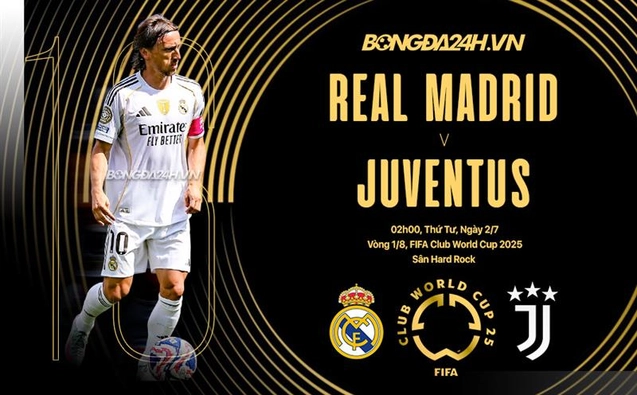 Real Madrid vs Juventus.