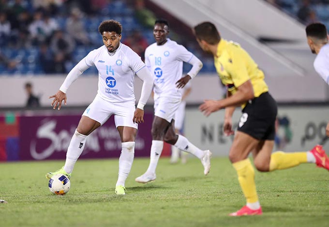 Tiền đạo Xuân Sơn của Nam Định sẽ vắng mặt ở giai đoạn lượt đi V.League 2025/26