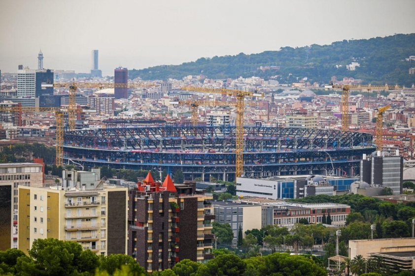 Tiến độ xây dựng Camp Nou