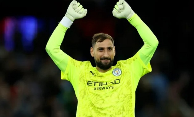 Donnarumma thi đấu xuất sắc tại Manchester City