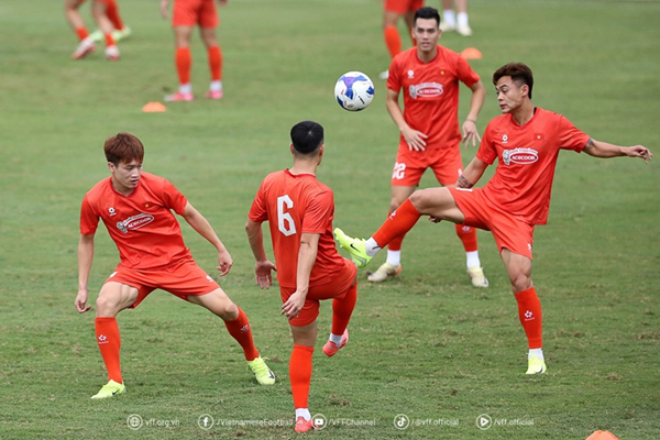Ảnh minh họa ĐT Việt Nam chuẩn bị thi đấu vòng loại Asian Cup