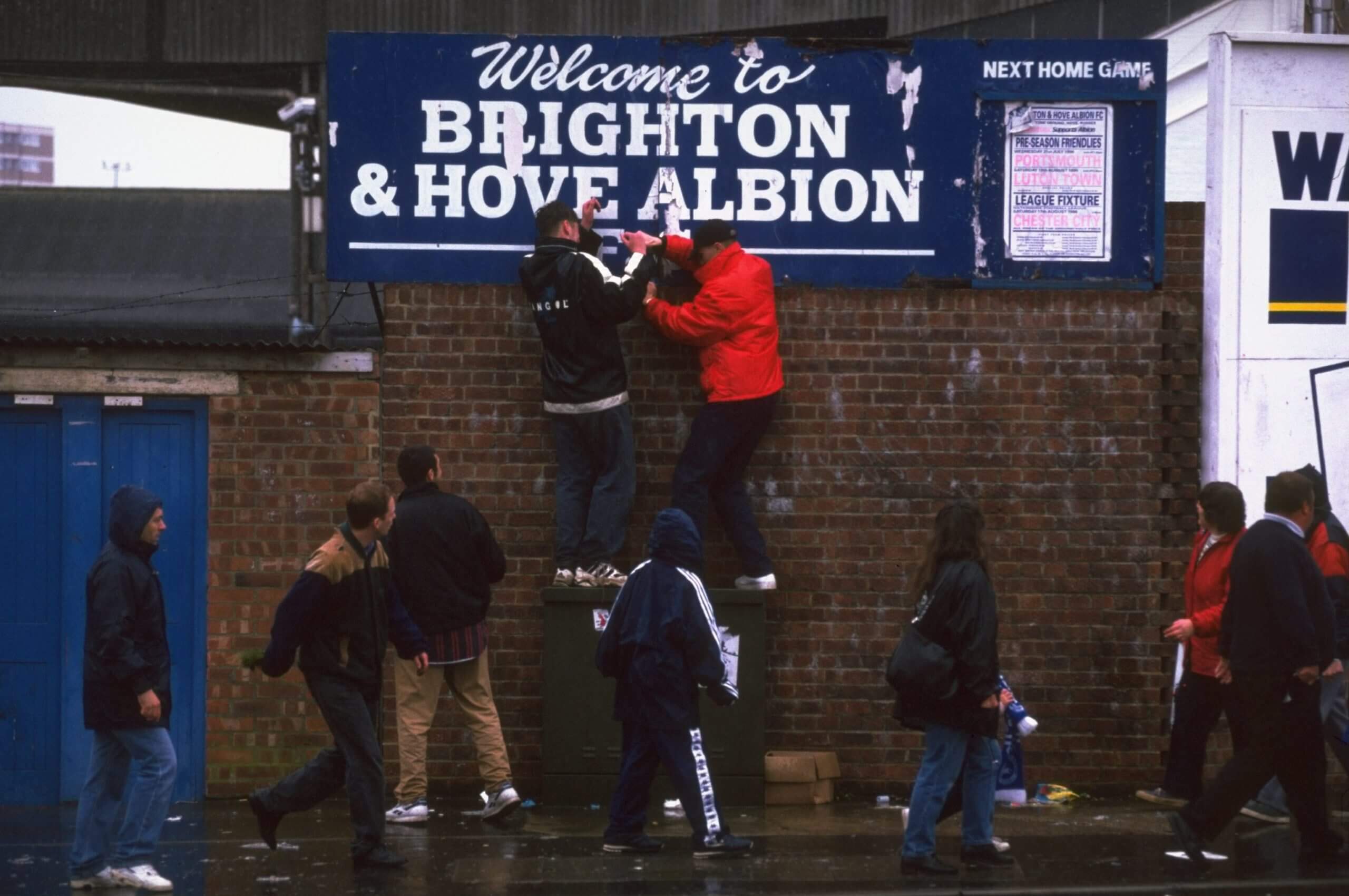 Các CĐV của Brighton