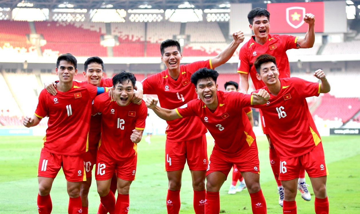 U23 Việt Nam tập luyện chuẩn bị gặp U23 Yemen