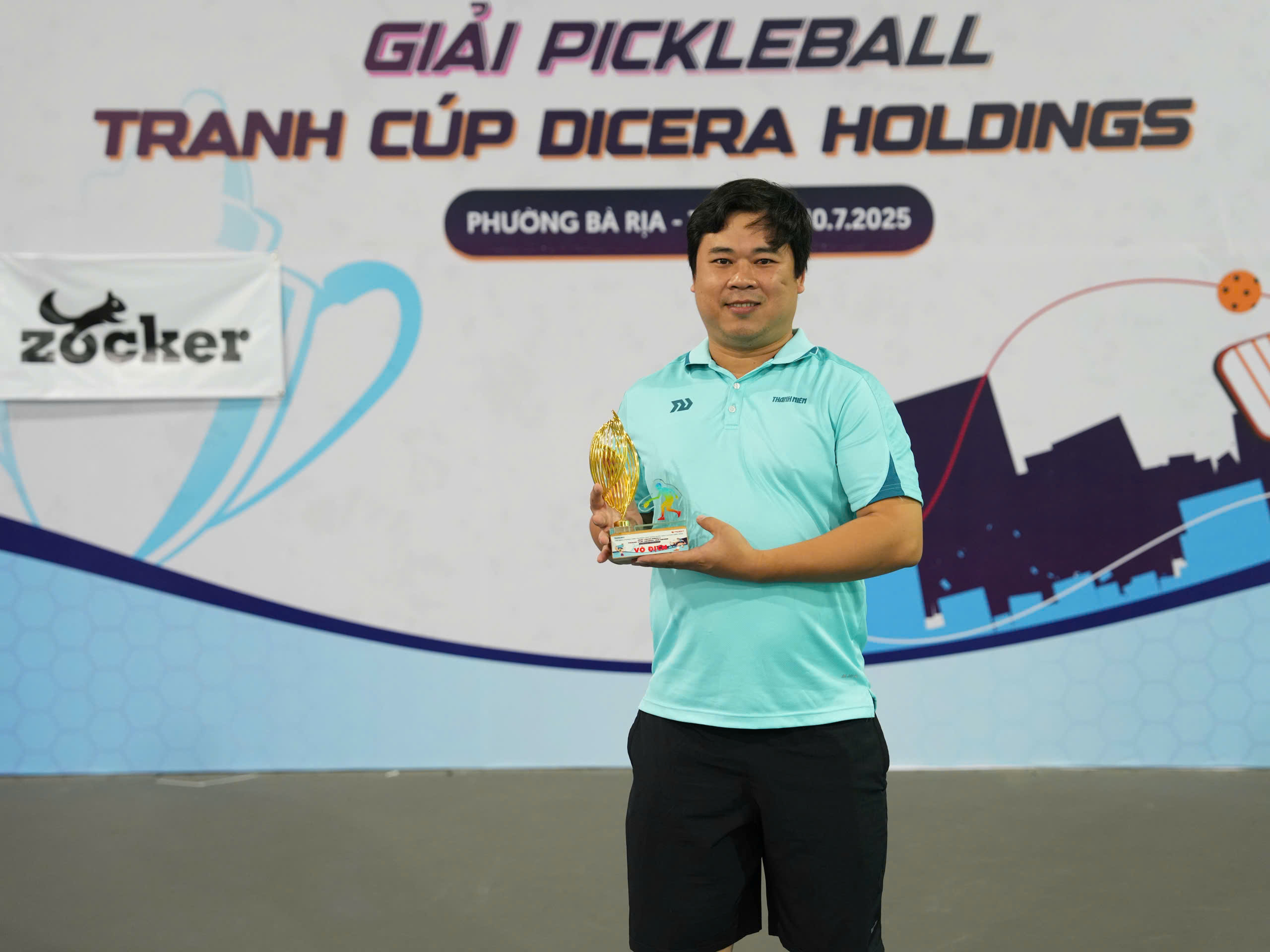 Bế mạc giải pickleball tranh cúp DICERA